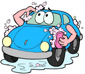 Car washing is Great exercise and fun